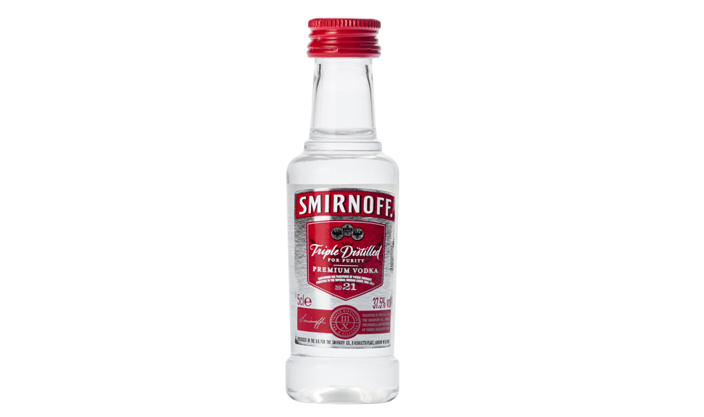 Smirnoff premium, england. 5 cl, 37.5% vol, vodka